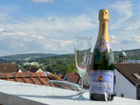 Maisonette und Terrasse im Zentrum